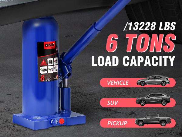 6 TON Hydraulic Bottle JACK