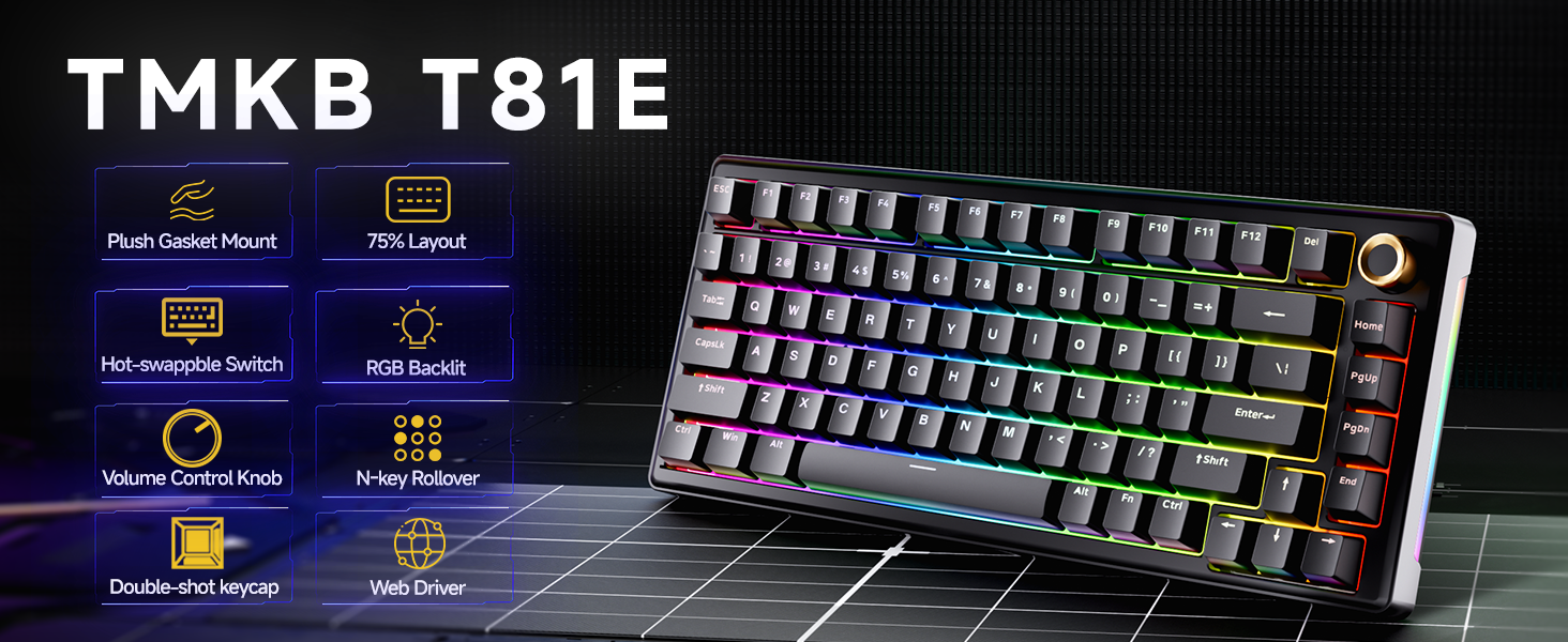 75% Mechanical Gaming Keyboard