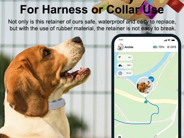  Dogs Rubber Clip