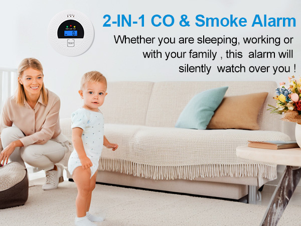 smoke detector and carbon monoxide detector