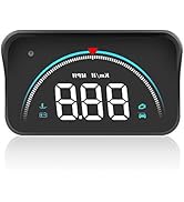 Windshield Head Up Display for Cars, OBD2 Head Up Display Digital Speedometer for Car HUD Project...