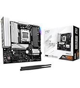 ASRock AMD B850M Pro RS WiFi 6E Socket AM5 Ryzen 9000, 8000 and 7000 Series DDR5 B850 up to 8000+...