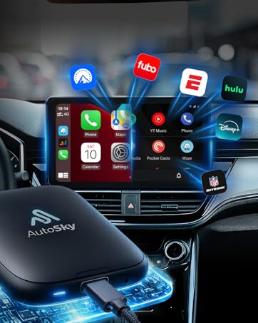 AI Box Lite FLEX - Enjoy wireless Carplay / Adroid Auto + streaming your favorite apps on your car