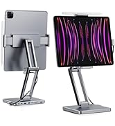 INVZI MagHub 8-in-1 Docking Station for iPad Pro and Android Tablets, USB C Hub Stand with Adjust...