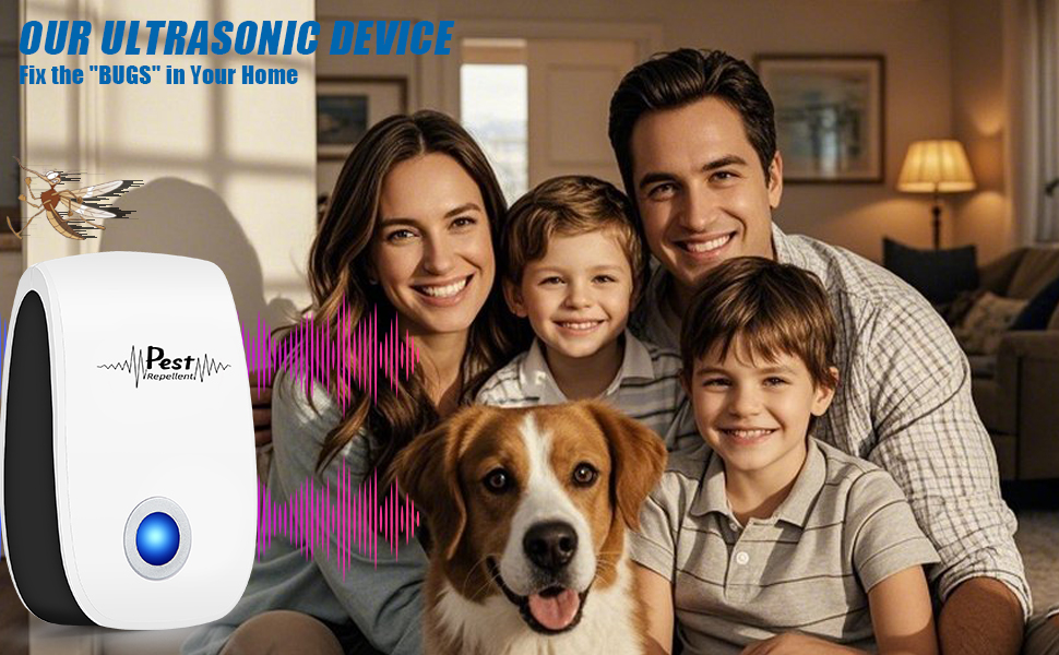 Ultrasonic pest repellent