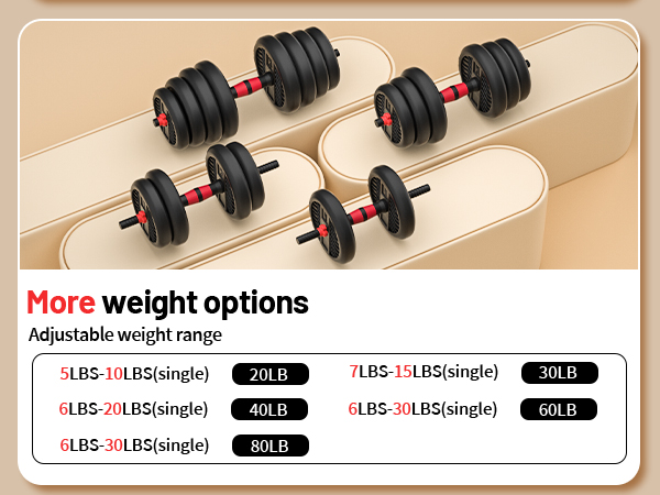 dumbbells set