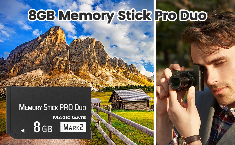 Memory Stick Pro Duo 8gb