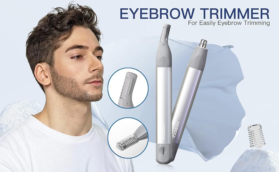 Precision eyebrow trimmer for men &amp;amp;amp; women, safe and painless grooming tool
