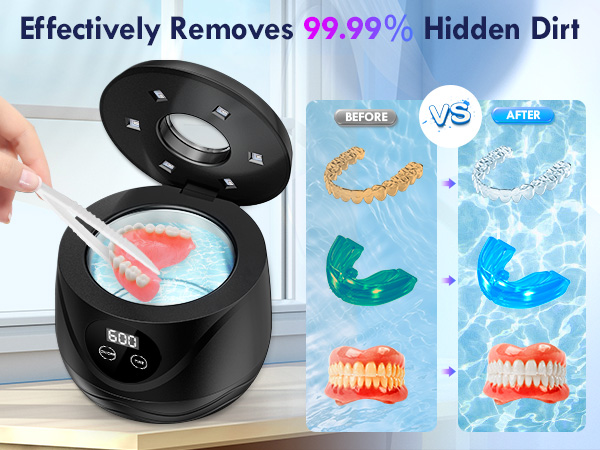 retainer cleaning pod