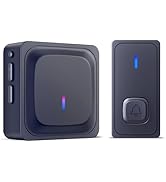 BN-LINK Wireless Doorbell, Waterproof Door Bell Easy Installation, 1000Ft Range, Adjustable Volum...