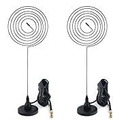 Proxicast 4G/5G Wideband Spiral Magnetic Antenna 6-8 dBi with SMA &amp; TS9 Connectors Compatible wit...