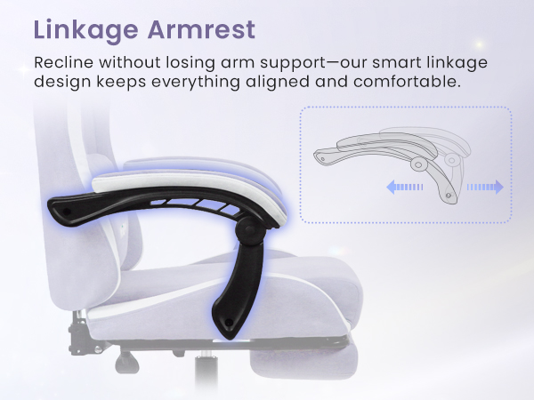 Ergonomic purple gaming chair with lumbar support swivel home office computer desk