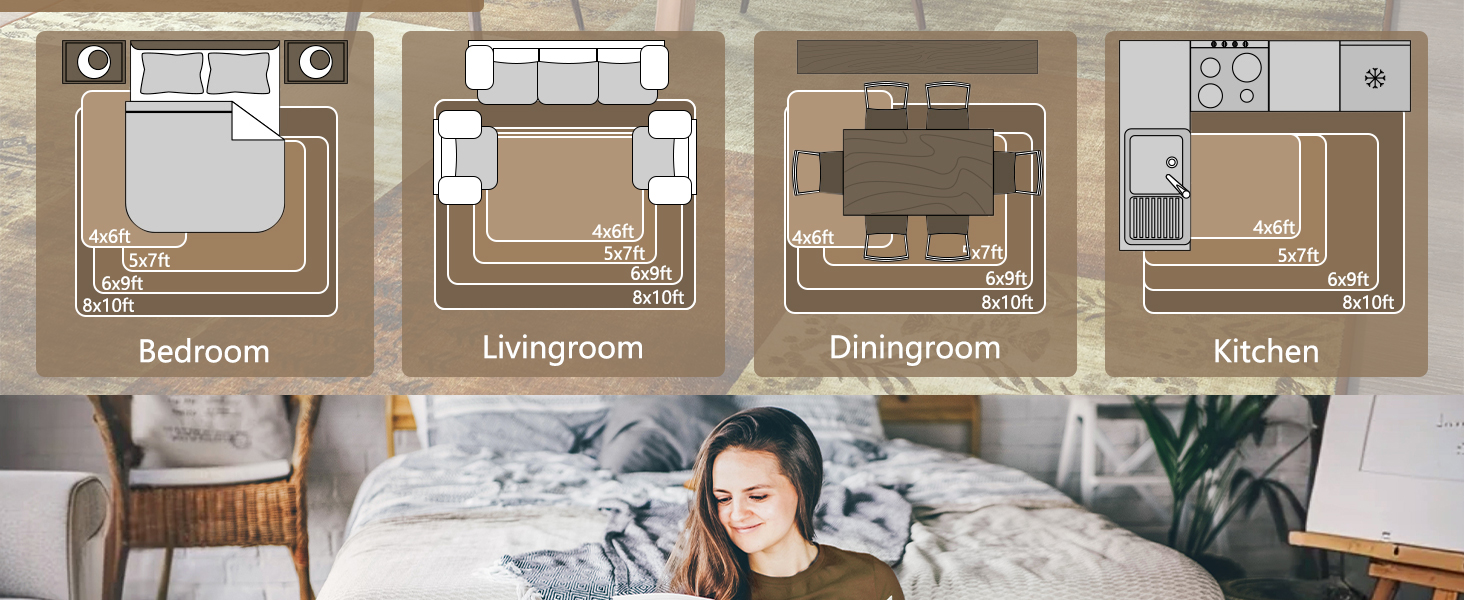 brown area rugs