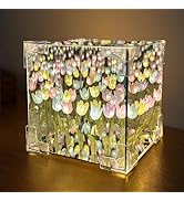 Tulip Night Light LED Infinity Mirror Lamp,Mothers Day Birthday Gifts for Mom Women Tulipanes DIY...