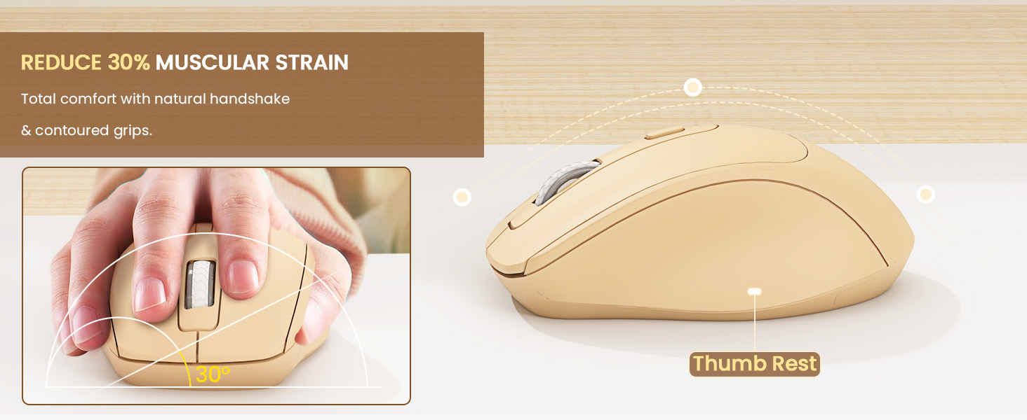 ergonomic mouse cute