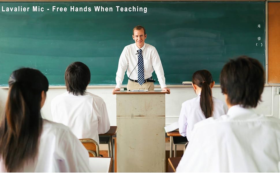 Lavalier Mic - Free Hands When Teaching