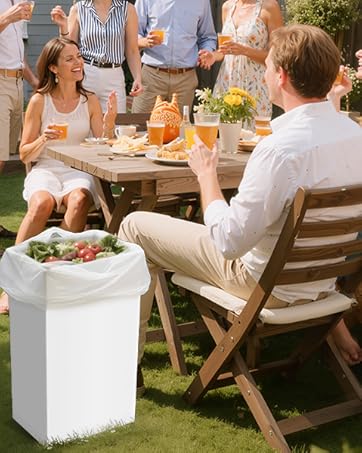 pop up trash cans for parties