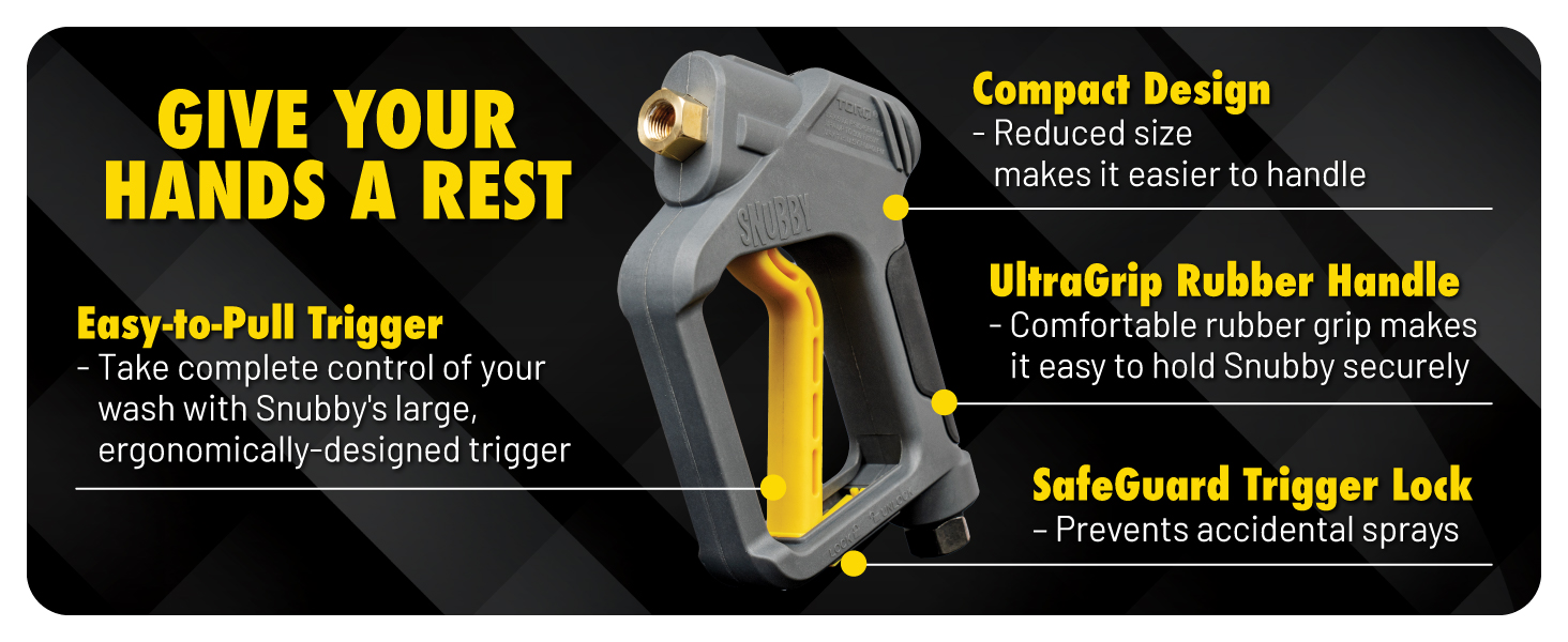 Snubby Pressure Washer Gun From Chemical Guys