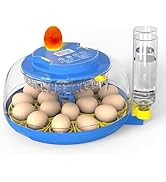 KANAD Incubators for Hatching Eggs, 18 Egg Incubator with Automatic Turning and Humidity Control,...