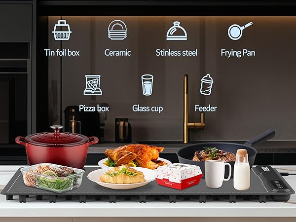 food warming mat for countertop