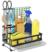 Godboat Sponge Holder for Kitchen Sink, Compact Sink Caddy, Kitchen Sink Organizer, 304 Stainless...