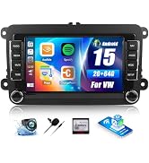 Car Stereo for VW Passat Jetta Tiguan Golf MK5 MK6 T5 EOS Polo 7 Inch Touchscreen Android Car Rad...