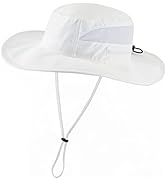 Connectyle Women's UPF 50+ Safari Sun Hat Breathable UV Protection Fishing Hat