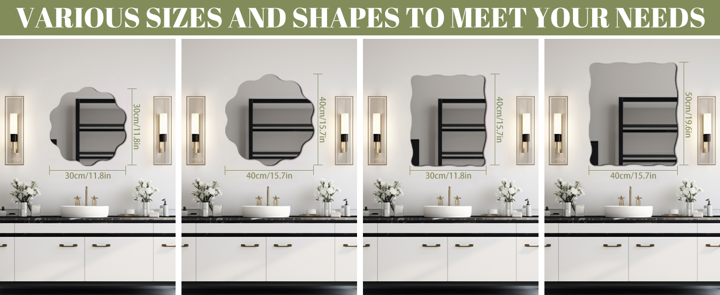 Bathroom Mirror for Wall