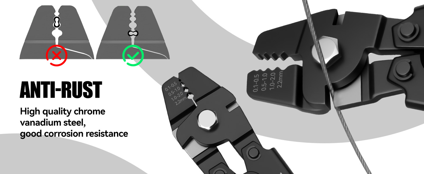 Wire Rope Crimping Tool