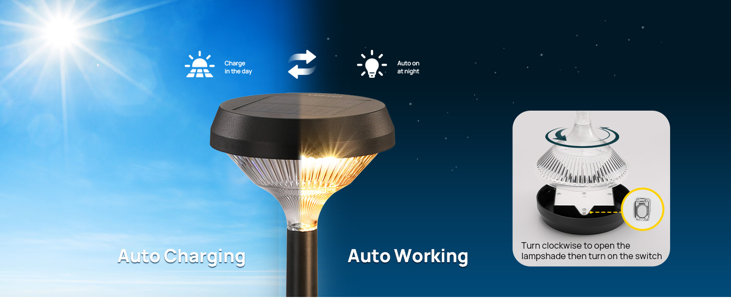 SOLAR lights outdoor