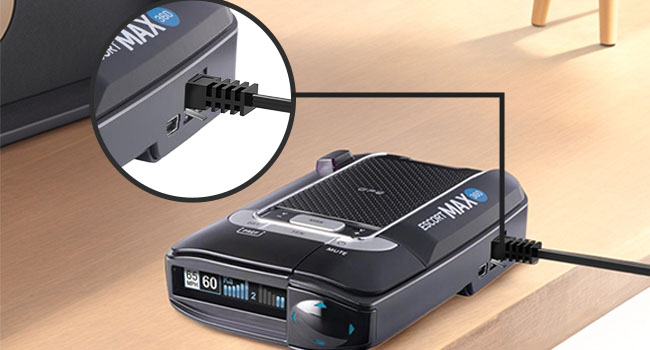 uniden radar detector power cord