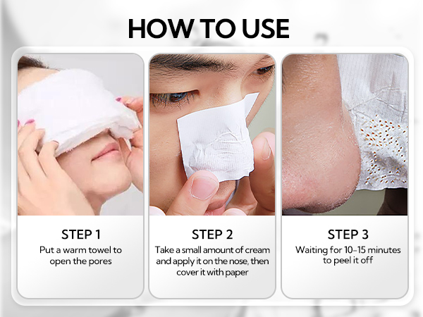 How to use blackhead remover mask; black head remover for face; lanbena nose plants pore strips