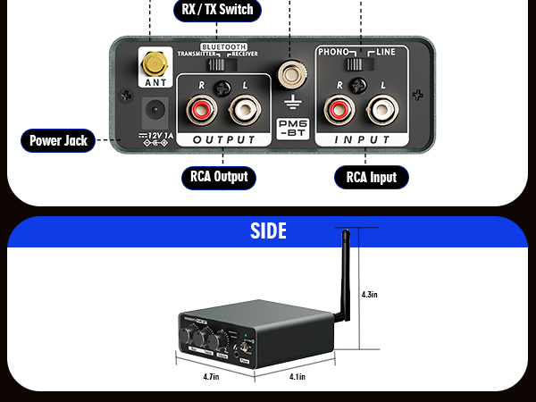 bluetooth phono preamp