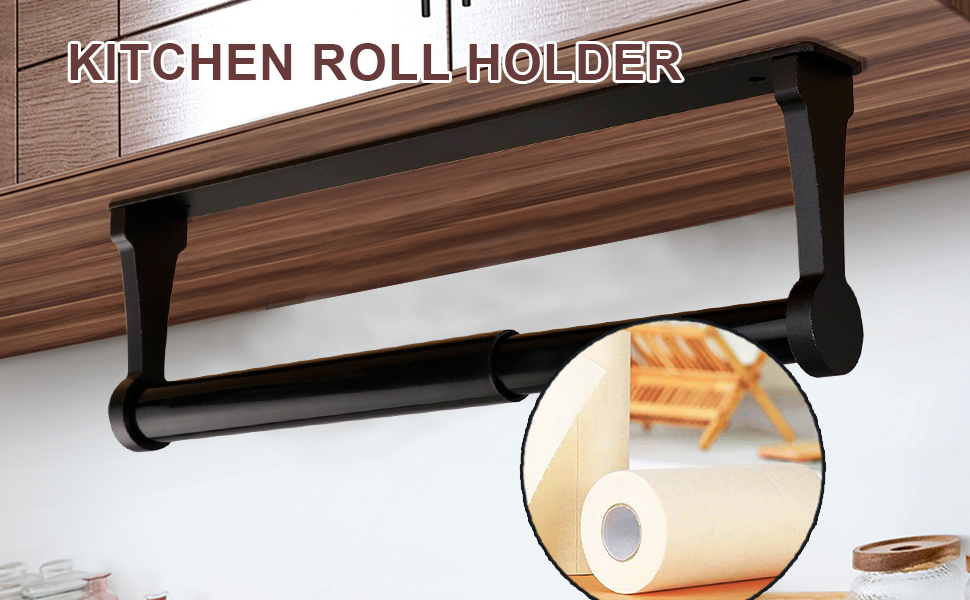 under cabinet paper towel holder