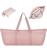 sportsnew Large Yoga Mat Bag with Shoes Compartment and Wet Pocket Ladies Pilates Gym Tote Bag wi...