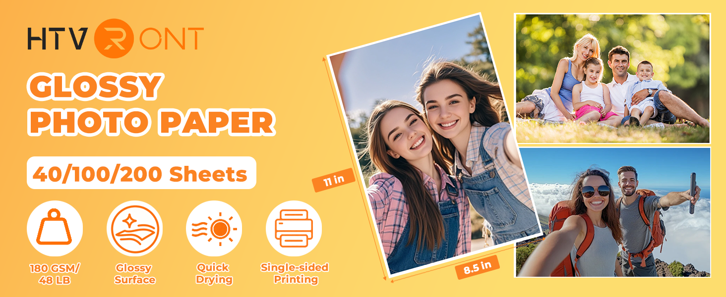 glossy photo paper