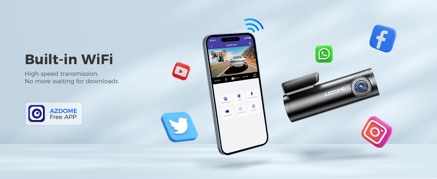 Front Dash cam