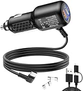 Dash Cam Charger USB C,Type C Dash Cam Power Cord,Dual USB Fast Charger, Compatible with REDTIGER...