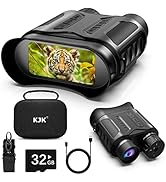 4K Digital Night Vision Goggles Binoculars for Total Darkness, Infrared Digital Night Vision, 32G...