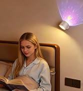 LED Reading Light with Remote Control, 3 Color Temps &amp; Stepless Dimming Night Lights, 360 Magneti...