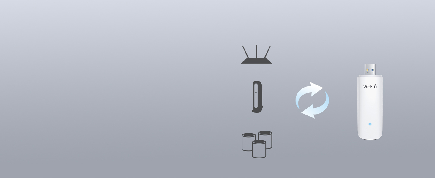 usb wifi 6 adapter wifi adapter for desktop pc