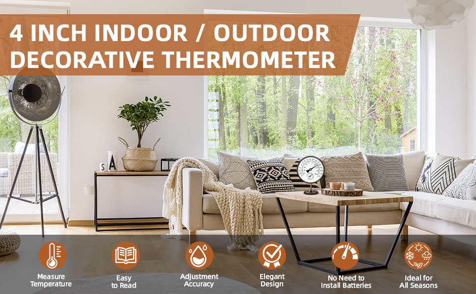 Outdoor Thermometers for patio
