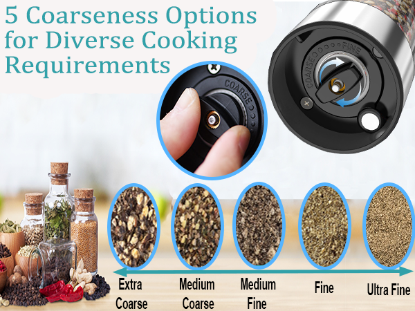 salt and pepper grinder set