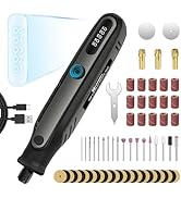 HARDELL Mini Cordless Rotary Tool 4V, 5-Speed Rotary Tool Kit with 69 Accessories, Power Rotary T...