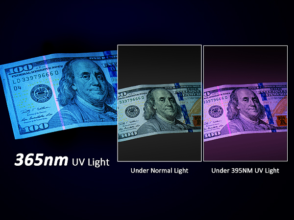 uv flashlight 365nm