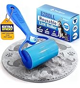 PetLovers EzRoll Reusable Lint Roller - Sticky for Life &amp; Multi-Purpose Pet Hair, Dust, &amp; Lint Re...