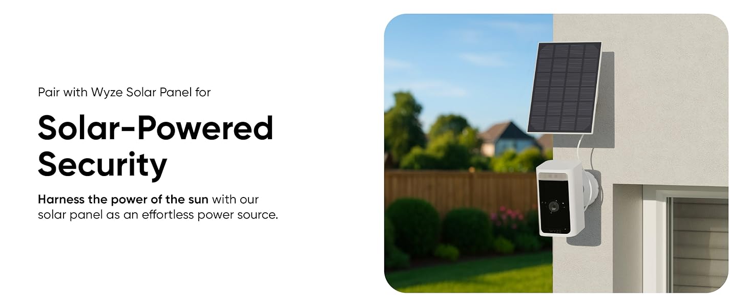 Wyze Battery Cam Pro Solar