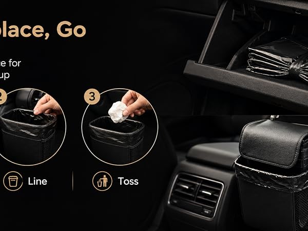 Small Trash Bags for Car Trash Can