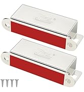 Cabinet Door Magnets Jiayi 2 Pack Kitchen Cabinet Magnets for Closure 66lbs Cabinet Magnetic Catc...