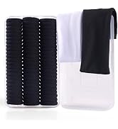 FHALLYNN 72PCS Black Hair Ties No Damage &amp; Hair Bands for Women's Hair,Ponytail Holders with Clot...